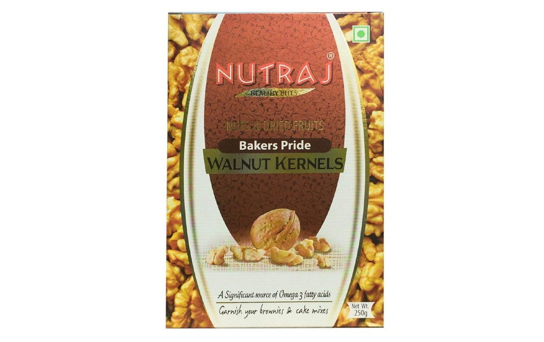 Nutraj Bakers Pride Walnut Kernels   Box  250 grams